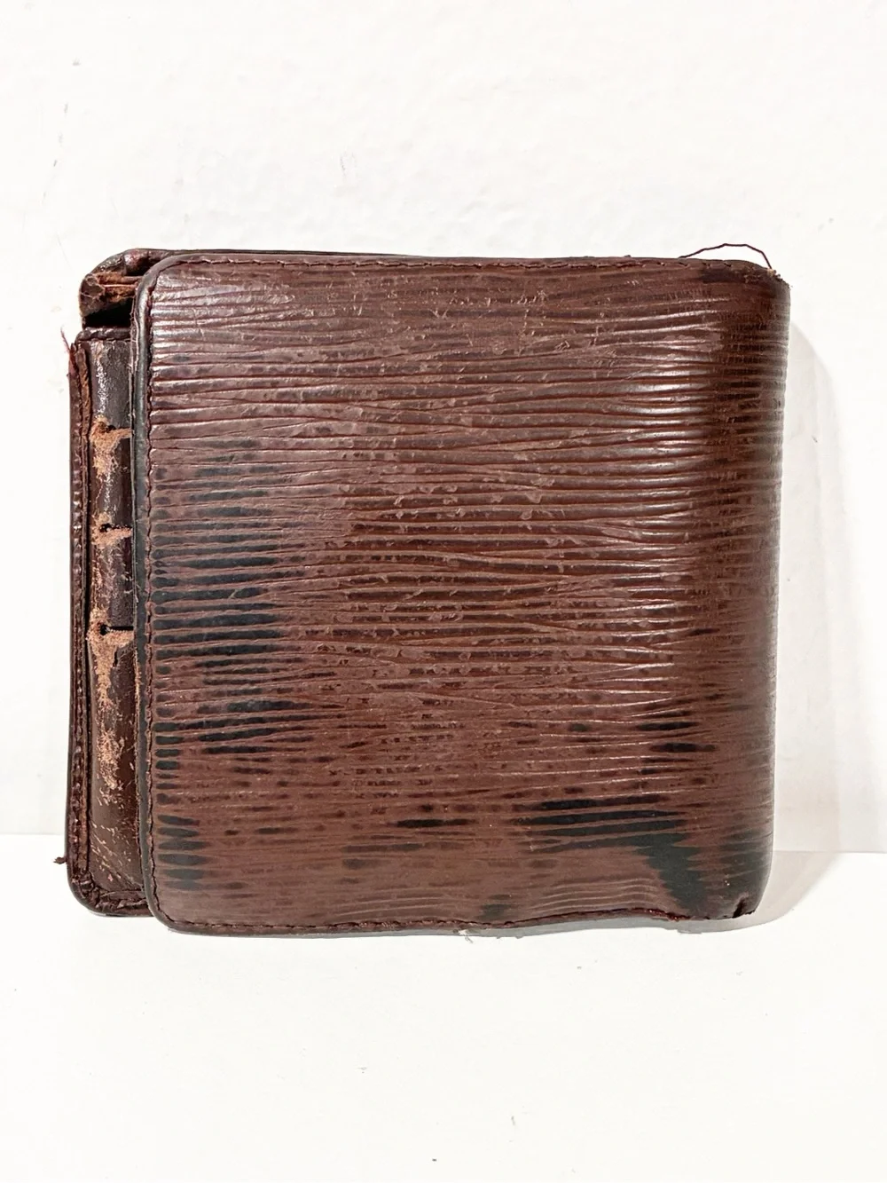 Louis Vuitton Marco Wallet Moka Epi Leather Brown Leather Multi Card